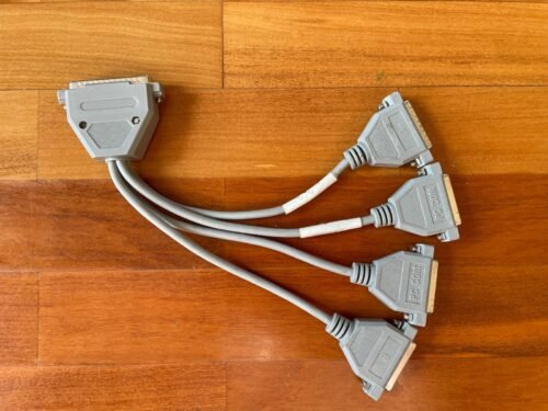01-ebay-image DB44 Male to 4x DB25 Female Cable